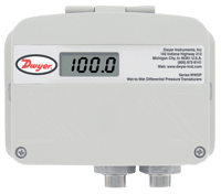 Dwyer Differential Pressure Transmitter, Series WWDP